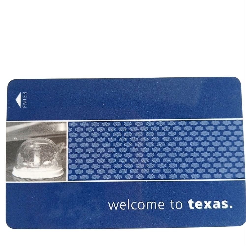 Hampton Inn Hotel USA Texas Room Key Card Keepsake Collection